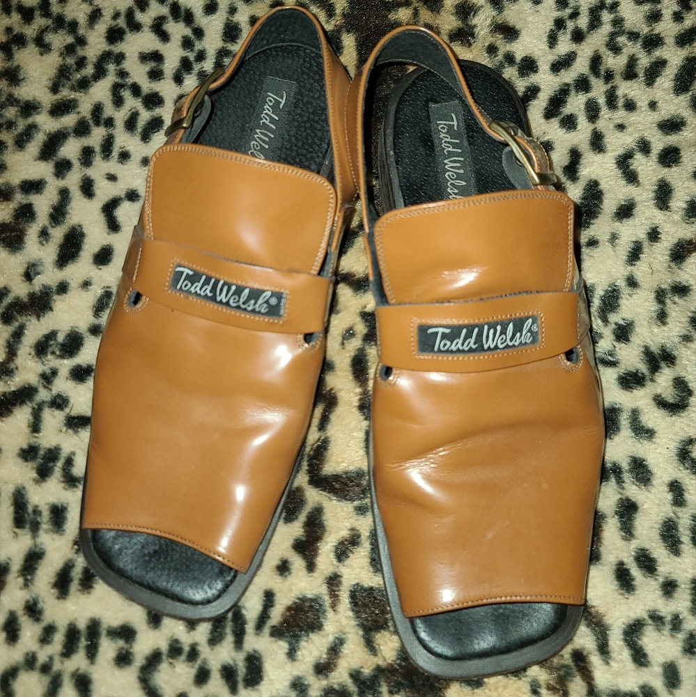 Todd Weish Men's Open Toe Dress Shoes
